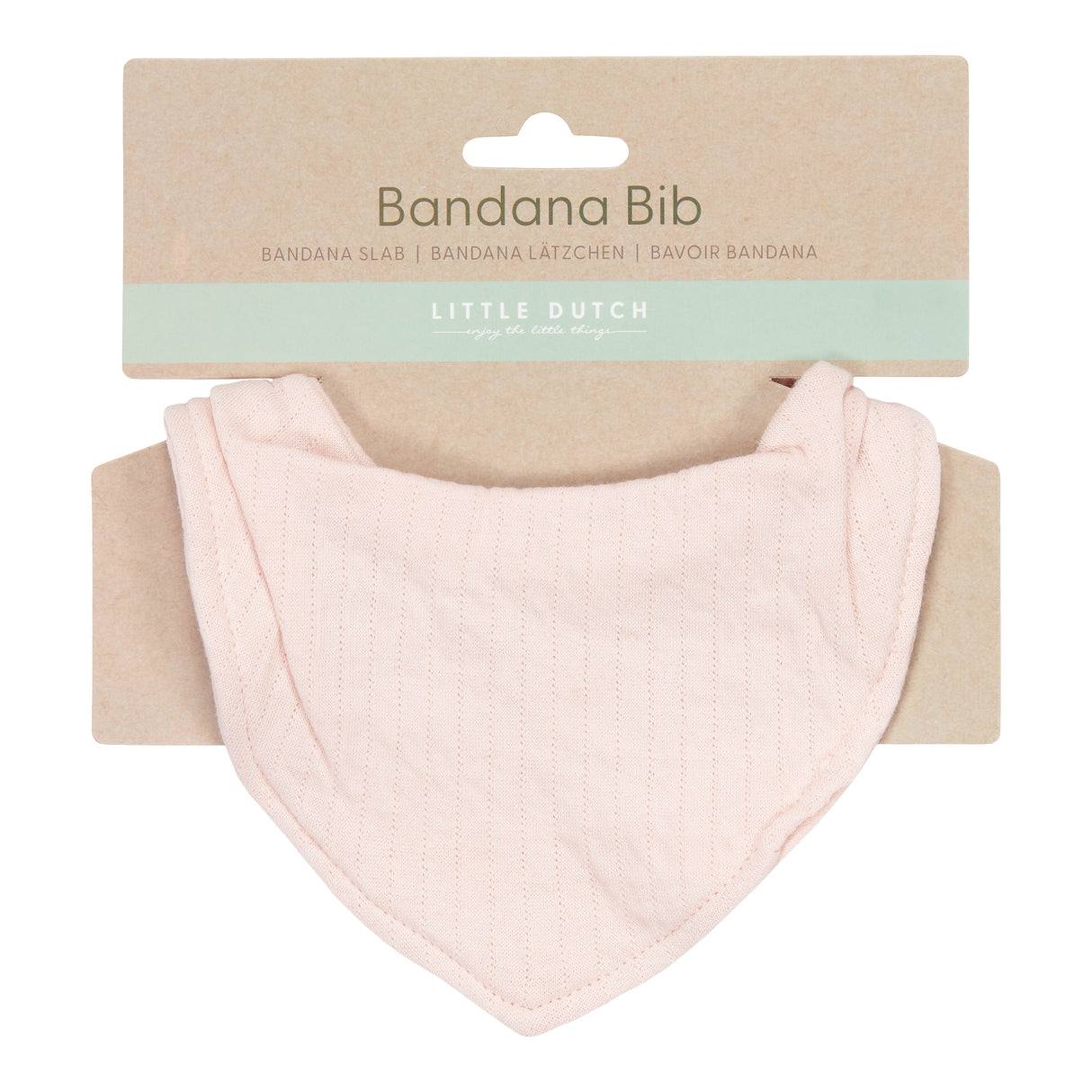 Bandana Lätzchen Pure Soft Pink