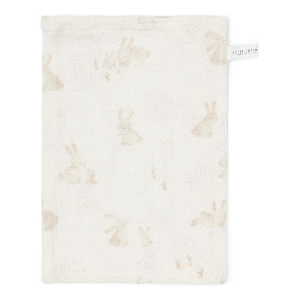 Waschhandschuhe Set muslin Baby Bunny / Beige