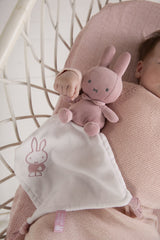 Miffy Kuscheltuch  Pink baby rib