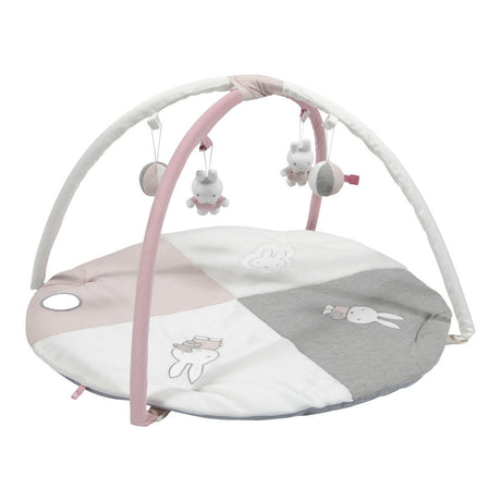 Miffy Spieldecke mit Bogen Pink baby rib