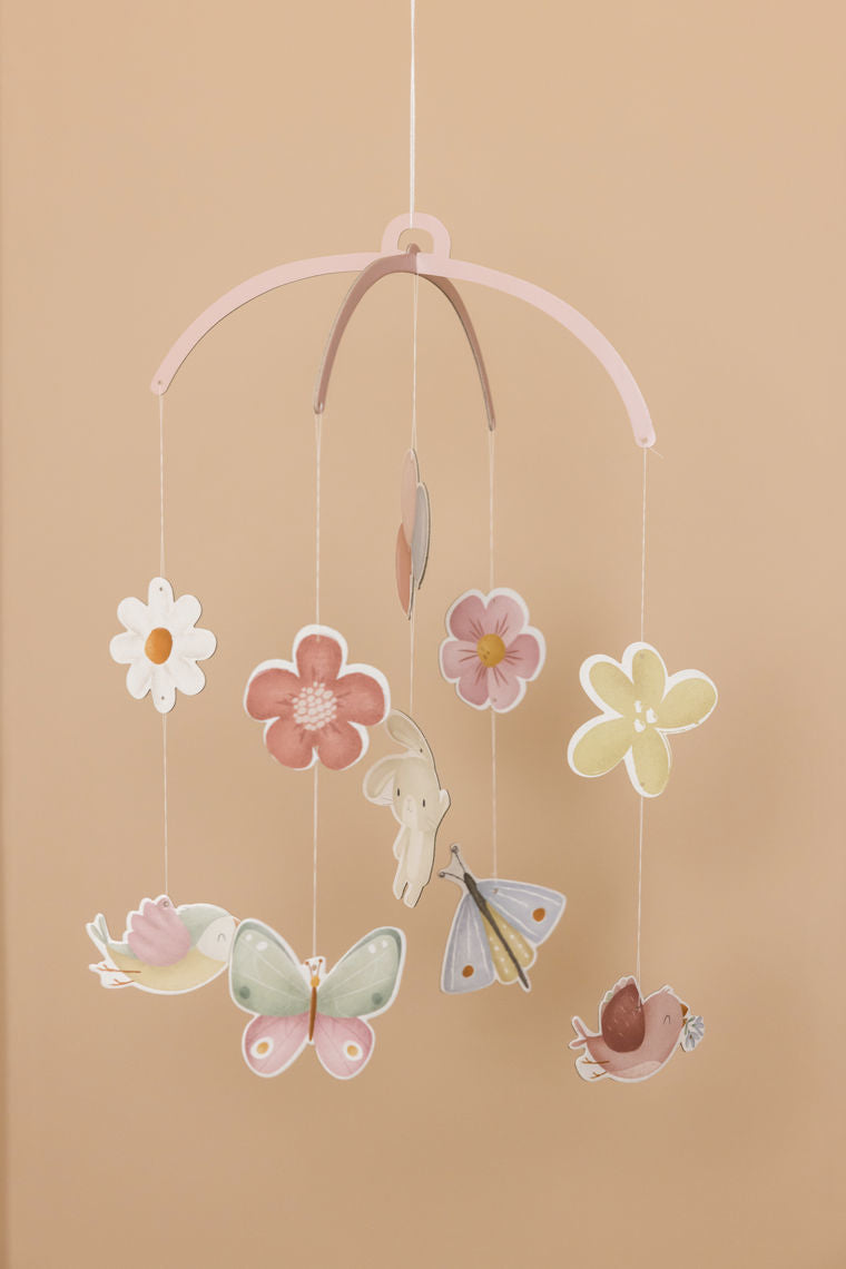 Papp-Mobile Flowers & Butterflies FSC