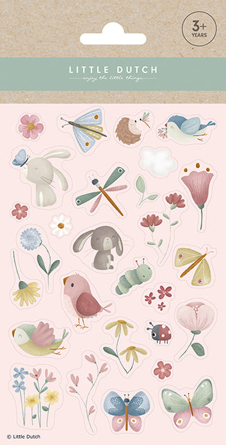 Stickerset Flowers&Butterflies