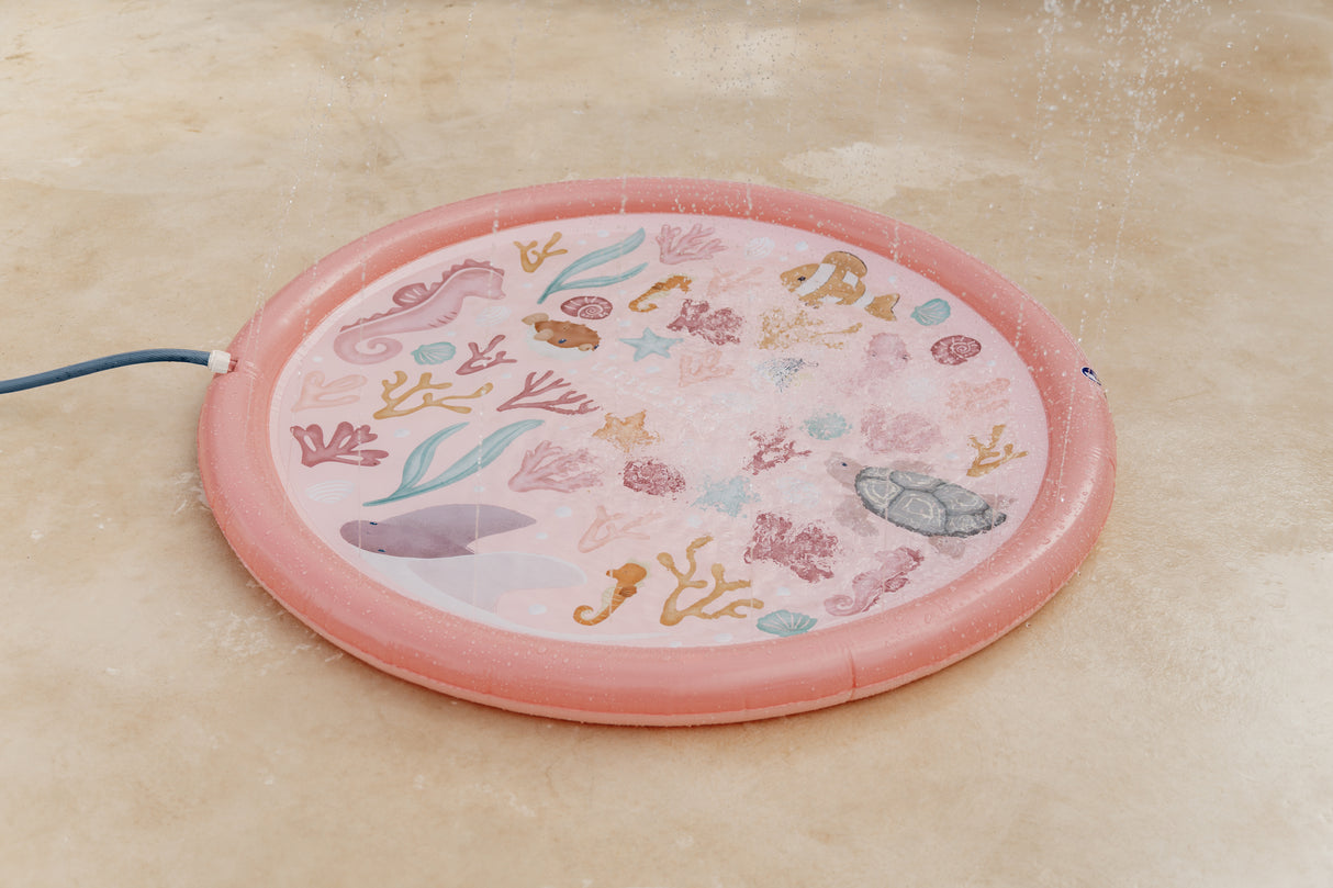 Little Dutch Sprinklermatte Ocean Dreams Pink 150 cm