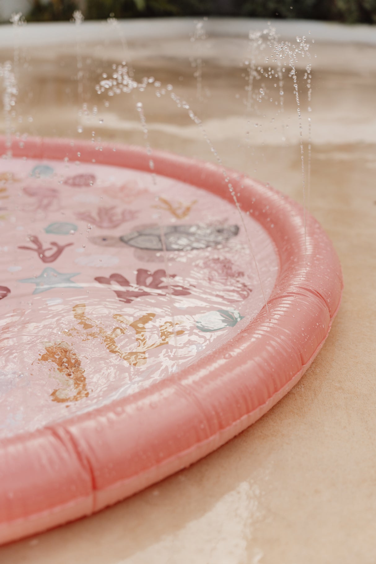Little Dutch Sprinklermatte Ocean Dreams Pink 150 cm