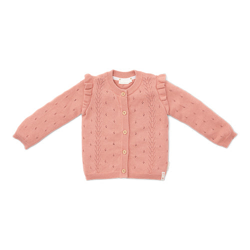 Knitted cardigan Rose Pink