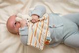 Vintage Sunny Stripes Kuscheltuch