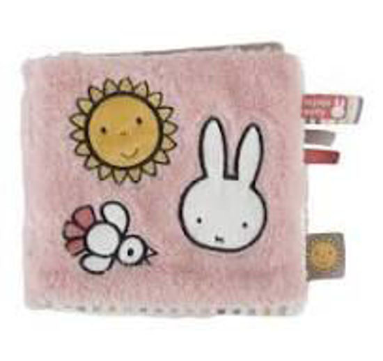 Miffy Stoffbuch mit Aktivitäten Fluffy pink