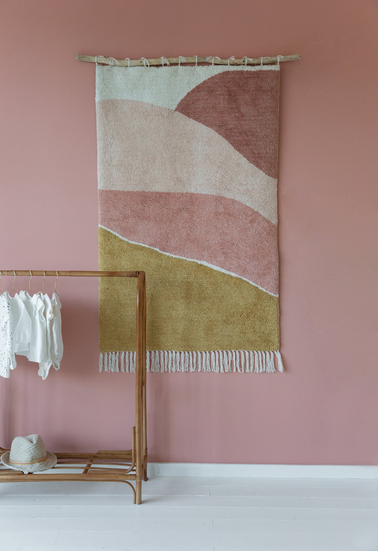 Teppich Horizon Pink 130x90cm