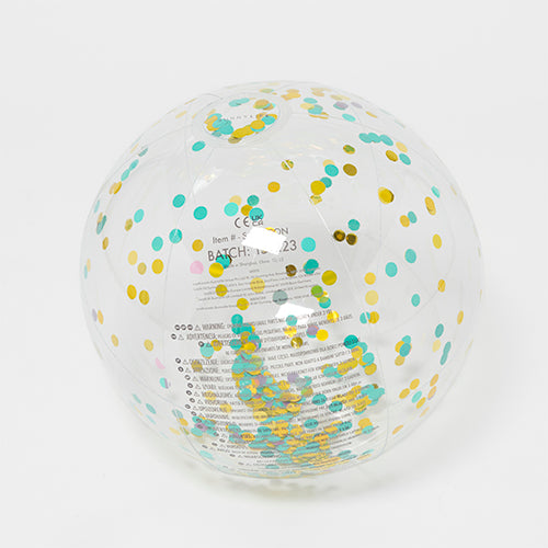 Aufblasbarer Wasserball Confetti Multi