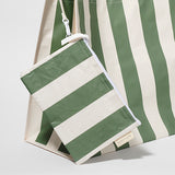 Strandtasche The Vacay Olive Stripe