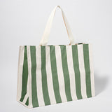 Strandtasche The Vacay Olive Stripe