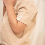 T-shirt short sleeves Beige