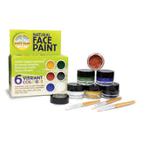 Natural Earth Paint Natürliche Gesichtsfarbe Kit - 6 Farben